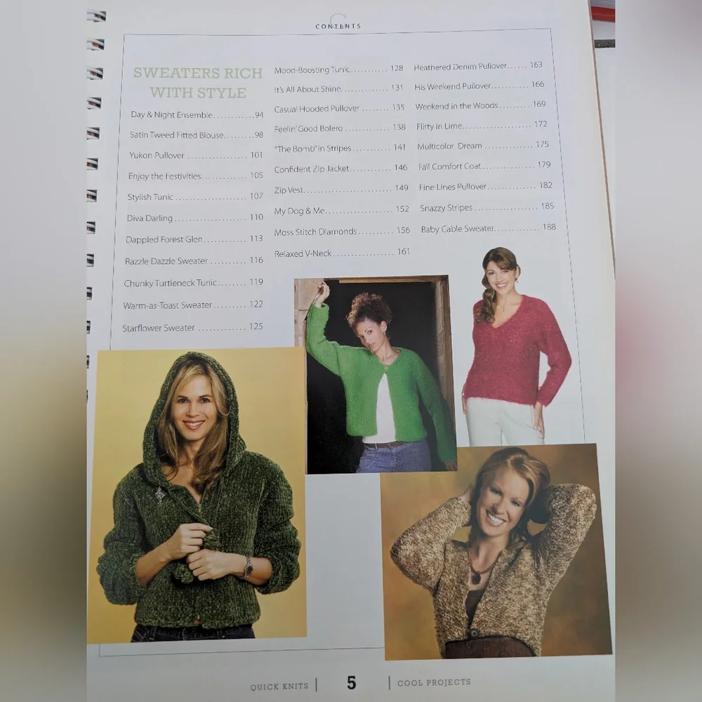 2 Hand Knitting Books - Mollie Makes Knitting & Quick Knits Cool Projects